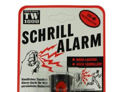 TW1000 Schrill-Alarm 110db plus Ersatzkartusche