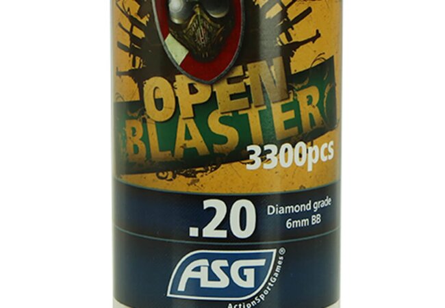 0,20 Gramm 3300 BIO Open Blaster BBs