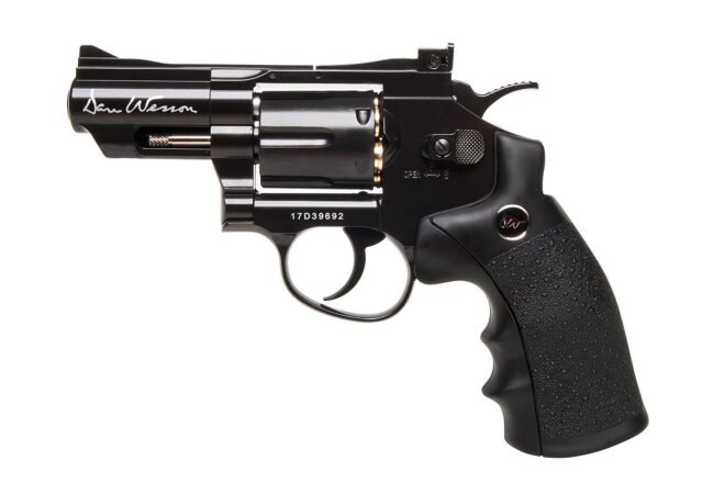 Dan Wesson Revolver schwarz 6mm, 2,5 Zoll