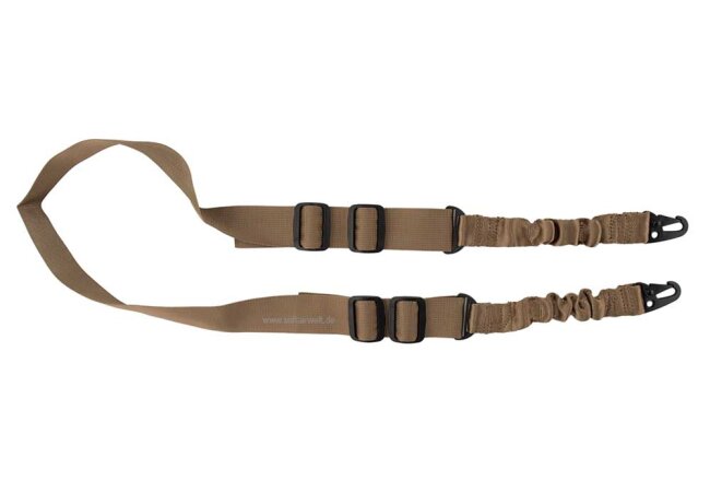 2 Punkt Tactical Bungee Sling, coyote brown