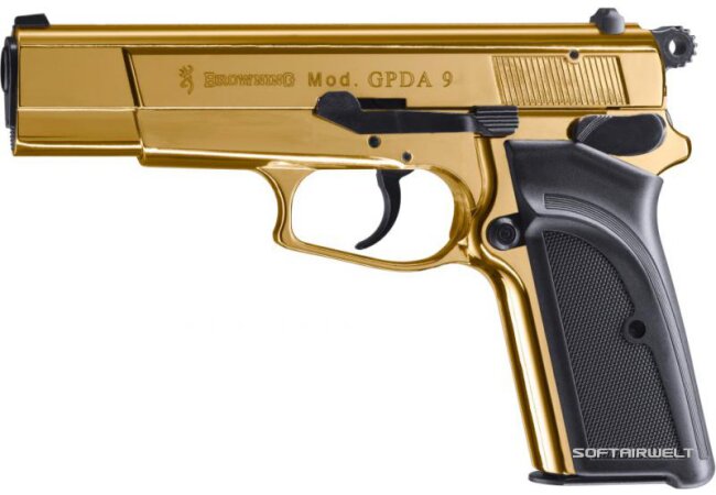 Browning GPDA 9 Gold Finish, Schreckschuss cal. 9mm PAK