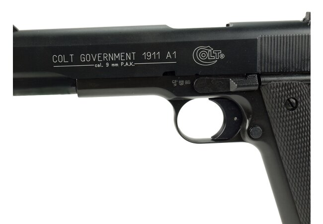 Colt Government 1911 A1 brüniert, Schreckschuss cal. 9mm PAK
