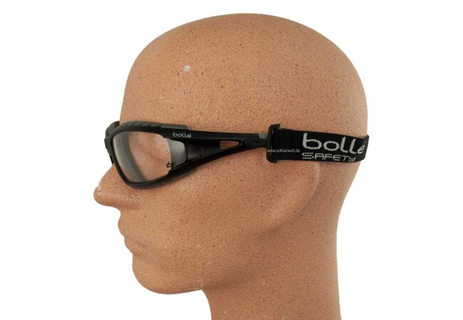 Bollé Schutzbrille TRACKER, klar, mit Brillenband