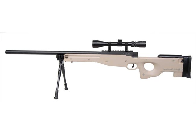 GSG MB01-L96 Sniper Set inkl. Zielfernrohr und Zweibein 1,8 Joule