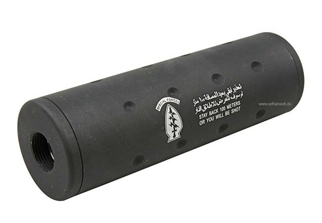 Silencer SF Stay Back 100m or you will be shot - 10,9cm CW/CCW
