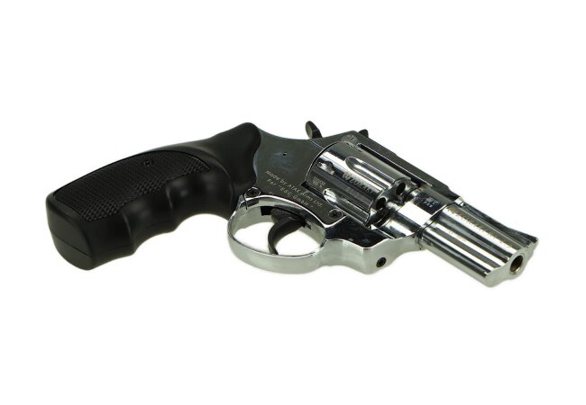 Zoraki Revolver 1, 2,5 Zoll, chrom, Schreckschuss cal. 9mm R.K.