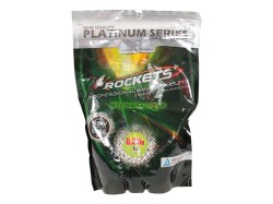 0,30 Gramm 3330 - 1KG  Rockets Platinum BIO BBs in Tüte