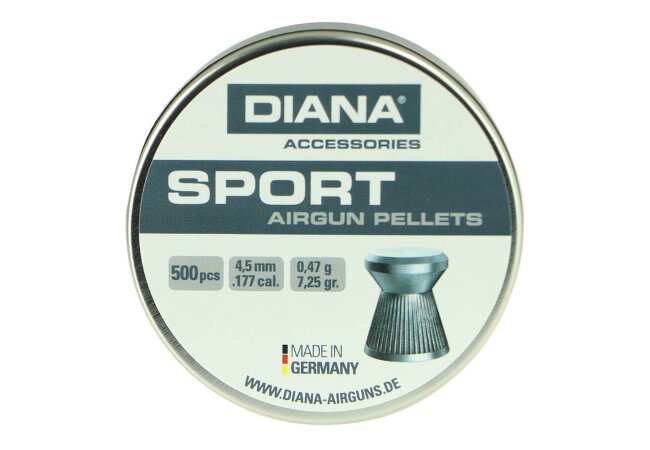 Diana Sport Flachkopf Diabolo 500St. Kal. 4,5mm