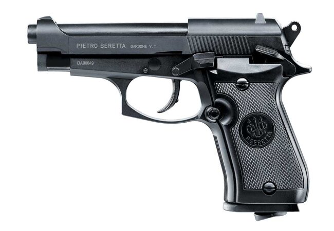 Co2 Pistole Beretta M84 FS BlowBack 4,5mm Stahl BBs