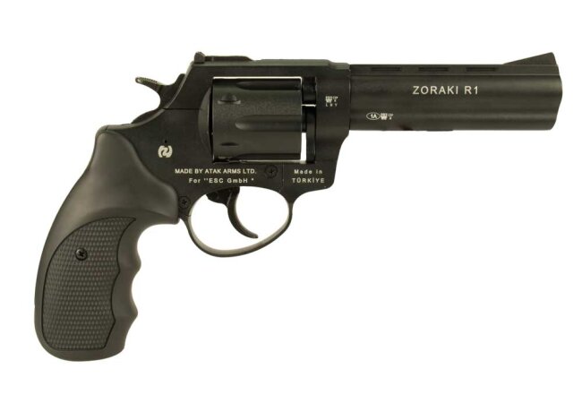 Zoraki Schreckschuss Revolver 1, 4,5 Zoll, brüniert, cal. 9mm R.K.