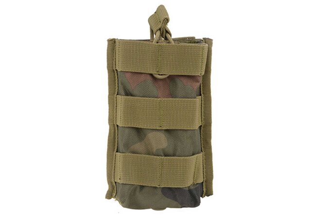Molle Tasche für ein M4/M16 Magazin mit Zugband - Woodland