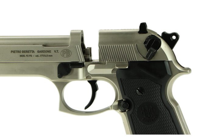 Beretta M92 FS CO2, Nickel, cal. 4,5mm