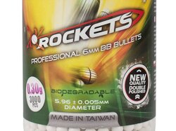 0,30 Gramm 3000 Rockets Platinum BIO BBs in Flasche