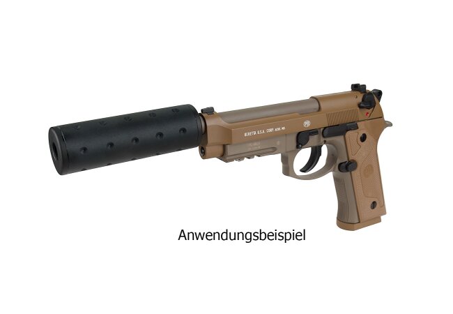 Beretta M9A3 Blowback Co2 Softair Pistole 6 mm, FDE