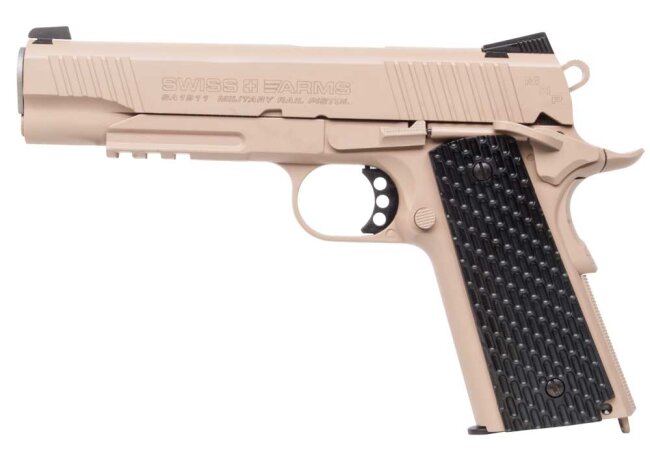 Swiss Arms P1911 BlowBack Co2 Pistole 4,5mm Stahl BBs