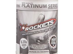 0,20 Gramm 3000 Rockets Platinum BBs in Flasche