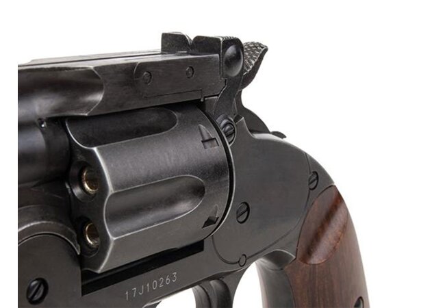 Schofield 6 Co2 Revolver Aging black cal. 4,5mm Diabolo