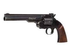 Schofield 6 CO2 Revolver Aging black cal. 4,5mm Diabolo