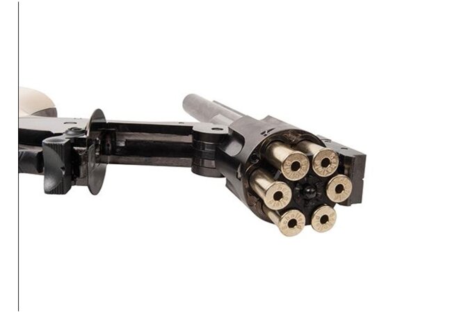 Schofield 6" Co2 Revolver steel grey cal. 4,5mm BB - Diabolo