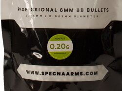 0,20 Gramm 1000 Specna Arms Core BIO BBs