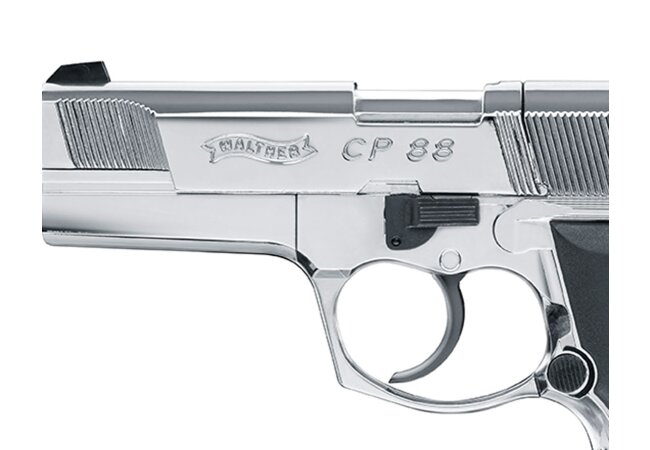 Walther CP88 polished chrome cal. 4,5mm Diabolo