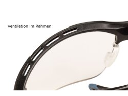 Designschutzbrille grau V2, verstellbare Bügel