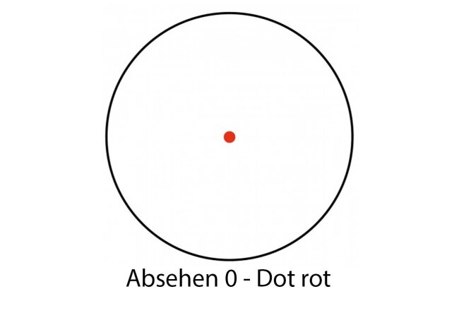 Theta T1 Red Dot, low und High QD Mount, schwarz