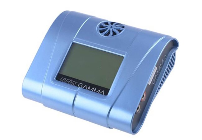 Redox GAMMA Blue Ladegerät für Akkus LiPo, LiFe, LiIon, NiMH, NiCd, Pb