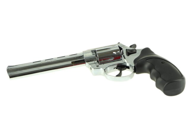 Zoraki Schreckschuss Revolver 1, 6 Zoll, chrom, cal. 9mm R.K.