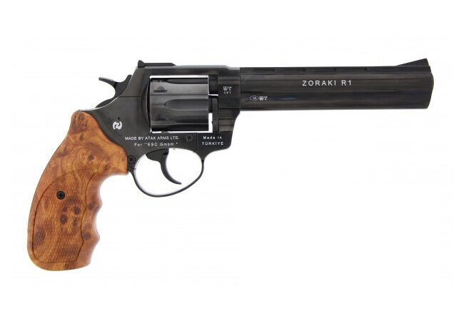 Zoraki Schreckschuss Revolver 1, 6 Zoll, shiny, cal. 9mm R.K.