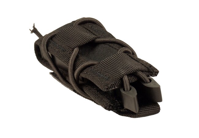 Molle Pistolen Magazintasche schwarz, verstärkt einstellbar