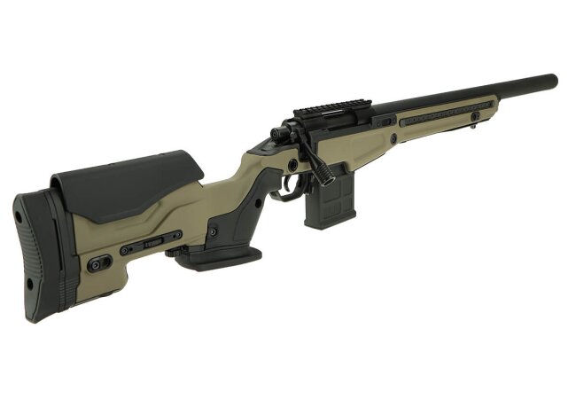 Action Army AAC T10 Sniper Gewehr, dark earth