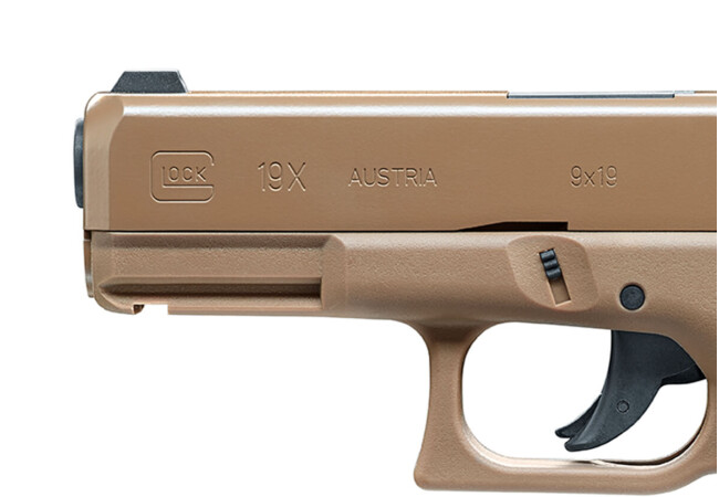 Glock 19X CO2 4,5mm Stahl BB NBB