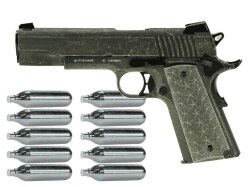 Sig Sauer 1911 WTP BlowBack Co2 Pistole 4,5mm Rundkugel...
