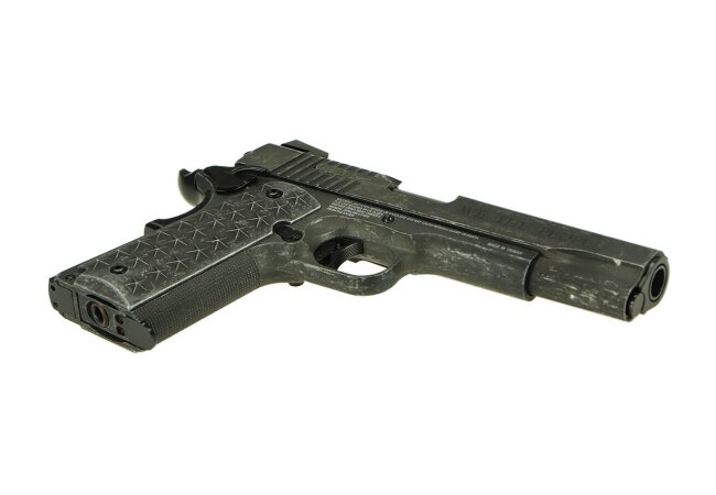 Sig Sauer 1911 WTP BlowBack CO2 Pistole 4,5mm Rundkugel - Bundle