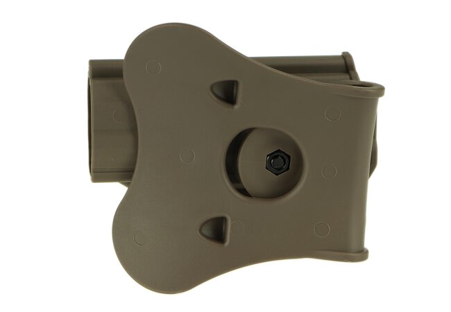 Amomax Roto Polymer Paddle Holster für USP, USP Compact, P8 A1 - Dark Earth