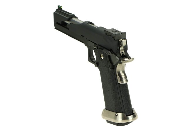 Hi-Capa 6 T-Rex Customs Full Metal GBB Softair Pistole Black