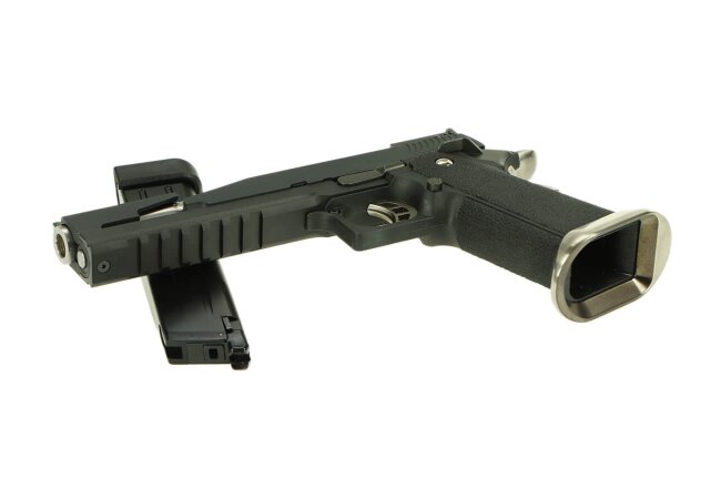 Hi-Capa 6 T-Rex Customs Full Metal GBB Softair Pistole Black