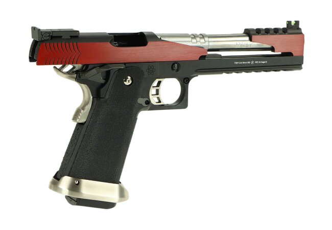 Hi-Capa 6 T-Rex Customs Full Metal GBB Softair Pistole Red