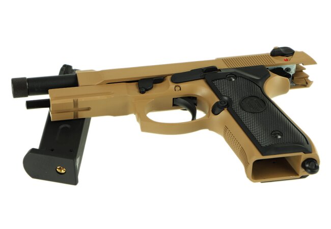 M9 A1 TBC Full Metal GBB Softair Pistole tan