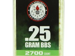0,25 Gramm 2700 G&G Tracer BBs