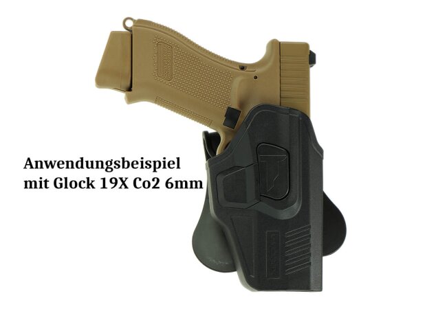 Umarex Glock 19, 17 Polymer Paddle Holster