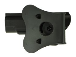 Roto Polymer Paddle Holster für 1911 Pistolen, schwarz