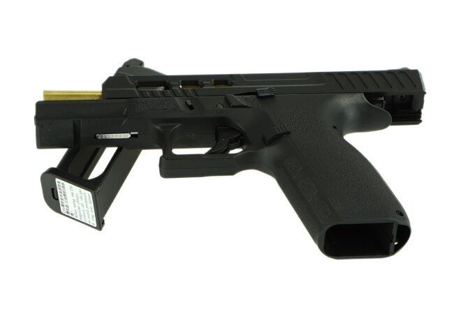 KP-13 Custom Metall CO2 GBB Softair Pistole, schwarz
