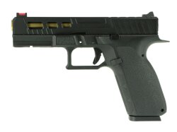 KP-13 Custom Metall CO2 GBB Softair Pistole, schwarz