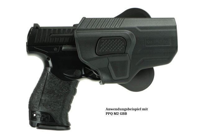 Polymer Paddle Holster für Walther PPQ