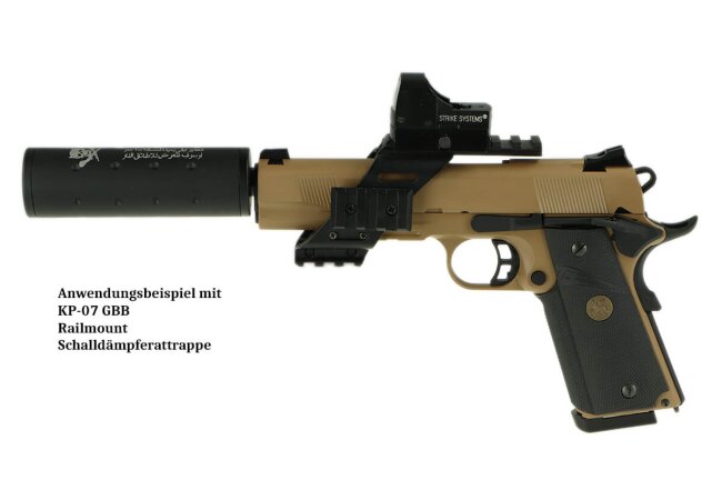 frei ab 18 J. Airsoft Pistole Army R45 Vollmetall GBB Softair schwarz- 