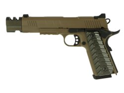 KP-16 Metall CO2 GBB Softair Pistole, tan