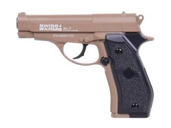 Swiss Arms P84 CO2 NBB cal. 4,5mm BB, tan