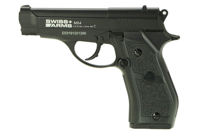 Swiss Arms P84 CO2 NBB cal. 4,5mm BB, schwarz